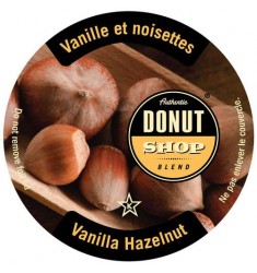 Authentic Donut Shop Vanilla Hazelnut  Single Serve Coffee